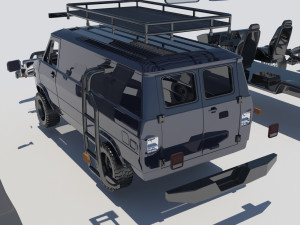 GMC Vandura 1983 Modello di stampa 3D