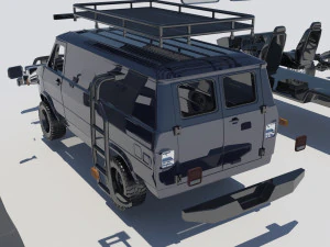 GMC Vandura 1983 3D Print Model