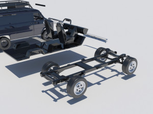 GMC Vandura 1983 Modello di stampa 3D