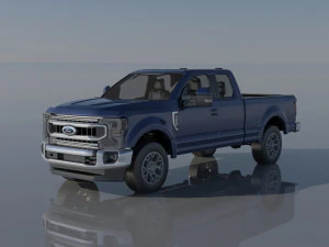 Ford F-250 SuperCab Modello di stampa 3D