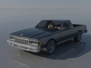 Chevrolet Caprice Pickup 1977 року 3D Принт Модель