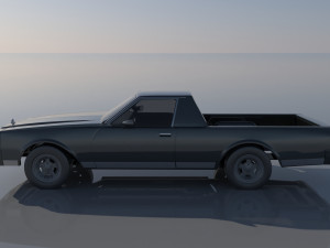 Chevrolet Caprice Pickup 1977 3D Baskı Modeli