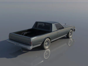 Chevrolet Caprice Pickup 1977 3D Print Model