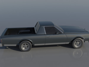 Chevrolet Caprice Pickup 1977 3D Baskı Modeli