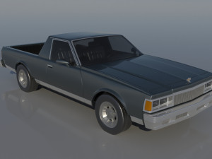 Chevrolet Caprice Pickup 1977 3D Baskı Modeli