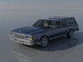 Chevrolet Caprice Wagon 1977 3D Print Model
