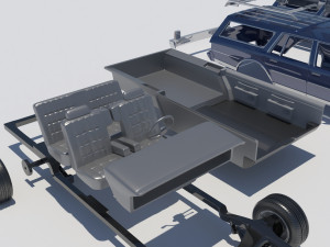 Chevrolet Caprice Wagon 1977 3D Baskı Modeli
