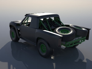 Chevrolet Trophy Truck 3D Print Model