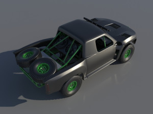 Chevrolet Trophy Truck 3D Print Model