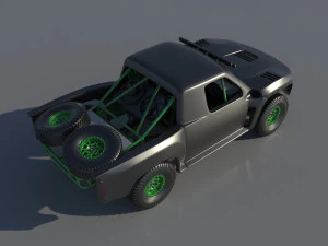 Chevrolet Trophy Truck 3D Print Model