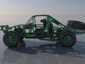 Chevrolet Trophy Truck 3D Print Model