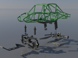 Chevrolet Trophy Truck 3D Print Model