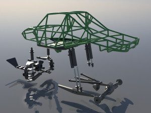Chevrolet Trophy Truck 3D Print Model