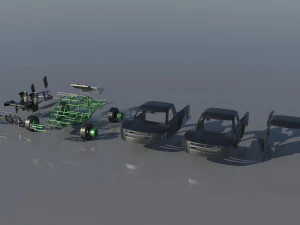 Chevrolet Trophy Truck 3D Print Model