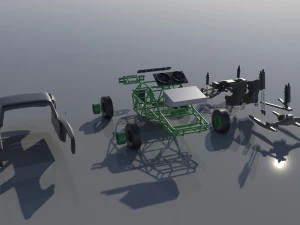 Chevrolet Trophy Truck 3D Print Model