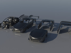 Toyota GT86 Pro Mod Modèles 3D en vedette