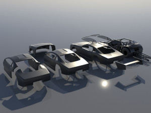 Toyota GT86 Pro Mod Modèles 3D en vedette