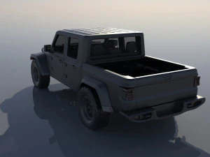Jeep Gladiator 3D Print Model