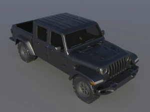 Jeep Gladiator 3D Print Model