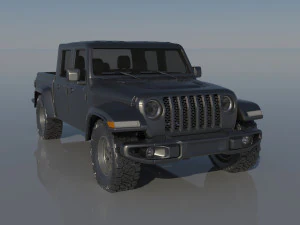 Jeep Gladiator 3D Print Model