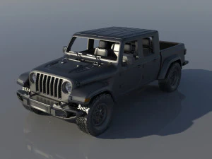 Jeep Gladiator 3D Print Model