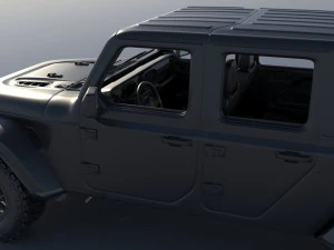Jeep Gladiator 3D Print Model