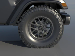 Jeep Gladiator 3D Print Model