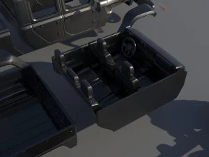 Jeep Gladiator 3D Print Model