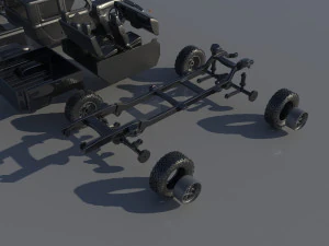Jeep Gladiator 3D Print Model