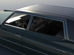 Cadillac FLeetwood Brougham 1970 3D Print Model