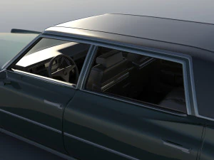Cadillac FLeetwood Brougham 1970 3D Print Model