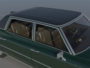 Cadillac FLeetwood Brougham 1970 3D Print Model