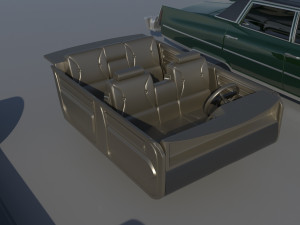 Cadillac FLeetwood Brougham 1970 3D Print Model