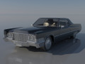 Cadillac Deville Coupe 1970 Model do druku 3D
