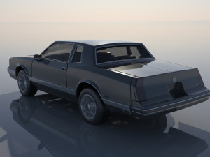 Chevrolet Monte Carlo LS 1986 3D 打印模型
