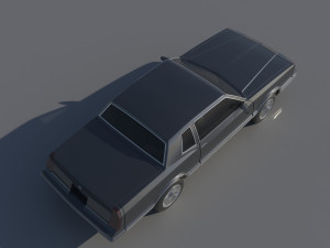 Chevrolet Monte Carlo LS 1986 3D 打印模型