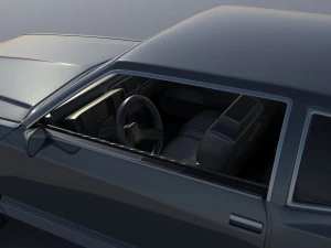 Chevrolet Monte Carlo LS 1986 3D Print Model