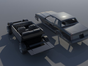 Chevrolet Monte Carlo LS 1986 3D 打印模型