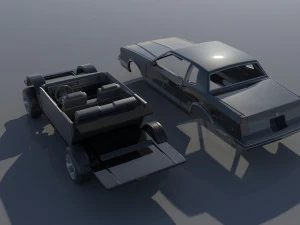 Chevrolet Monte Carlo LS 1986 3D Print Model