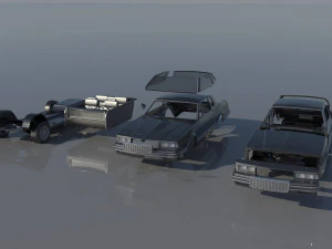 Chevrolet Monte Carlo LS 1986 3D Print Model