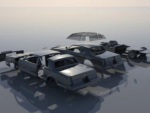 Chevrolet Monte Carlo LS 1986 3D Print Model
