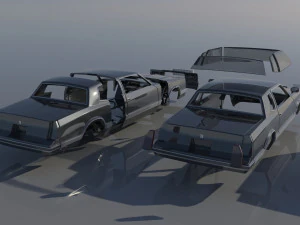 Chevrolet Monte Carlo LS 1986 3D Print Model