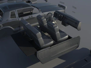 Chevrolet Monte Carlo LS 1986 3D Print Model