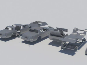 Chevrolet Monte Carlo LS 1986 3D Print Model