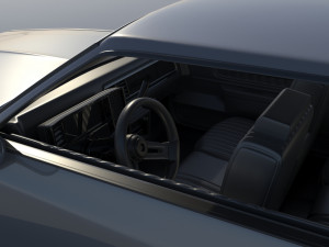 Chevrolet Monte Carlo SS 1987 Modèles 3D en vedette