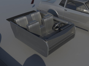 Chevrolet Monte Carlo SS 1987 Modèles 3D en vedette