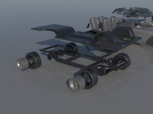 Chevrolet Monte Carlo SS 1987 Modèles 3D en vedette