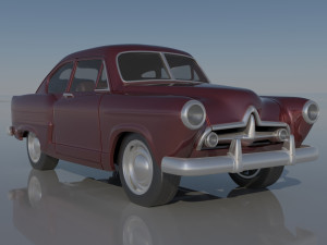 Henry J 1951 3D Print Model