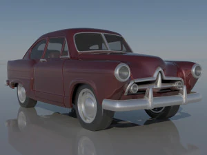 Henry J 1951 3D Print Model