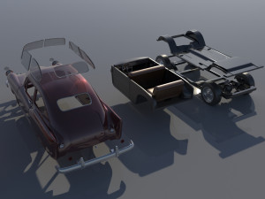 Henry J 1951 3D Print Model